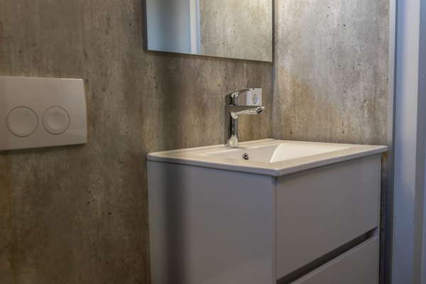 Foto van Duinlodge op vakantiepark, strand op 1,3 km - Vakantiehuis in Cadzand - BathRoom