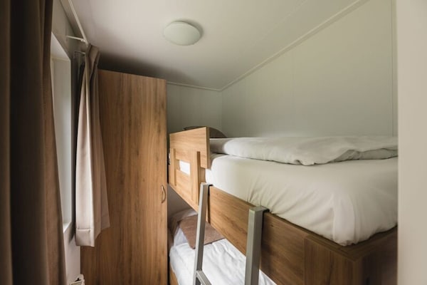 Foto van Luxe boslodge met privésauna - Vakantiehuis in Rijssen - BedRoom