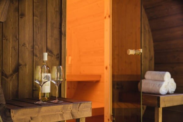 Foto van Luxe boslodge met privésauna - Vakantiehuis in Rijssen - Ambiance