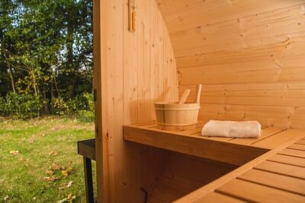 Foto van Luxe boslodge met privésauna - Vakantiehuis in Rijssen - Wellness