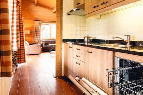 Foto van Luxe berglodge voor 6 personen - Vakantiehuis in Slagharen - Kitchen