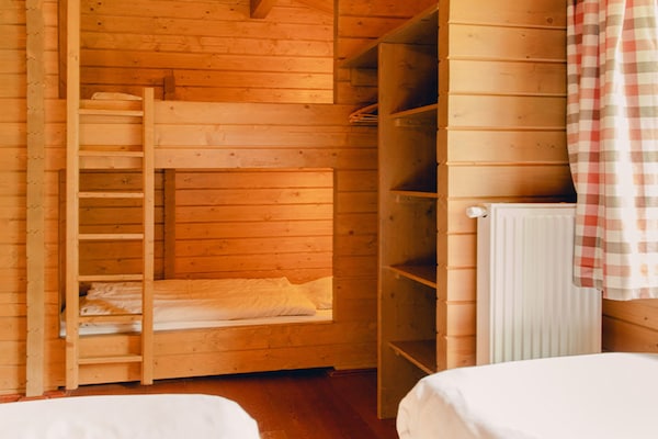 Foto van Luxe berglodge voor 6 personen - Vakantiehuis in Slagharen - BedRoom