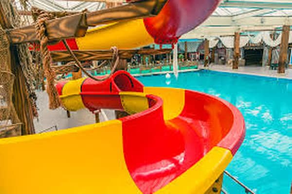 Foto van Chalet in Biddinghuizen, zwembadfaciliteiten - Vakantiehuis in Biddinghuizen - Facilities