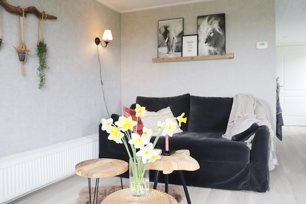 Foto van Huisjes in Friesland met Boerderijbeleving - Vakantiehuis in Tjerkgaast - LivingRoom