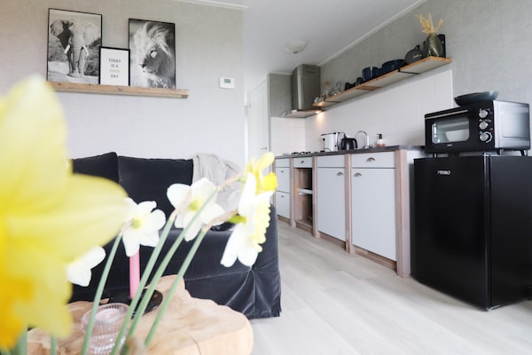 Foto van Huisjes in Friesland met Boerderijbeleving - Vakantiehuis in Tjerkgaast - LivingRoom