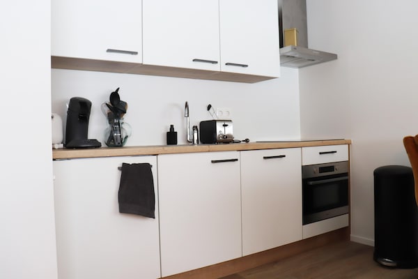 Foto van 2 moderne appartementen in hartje Sneek - Vakantiehuis in Sneek - Kitchen
