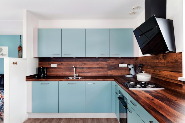 Foto van Bungalow met sauna en natuur - Vakantiehuis in Friesland - Kitchen