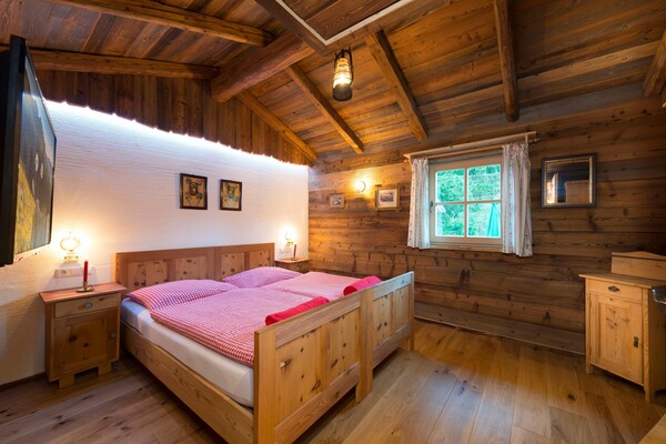 Foto van Chalet in St. Martin met Sauna & Uitzicht - Vakantiehuis in St. Martin am Tennengebirge - BedRoom