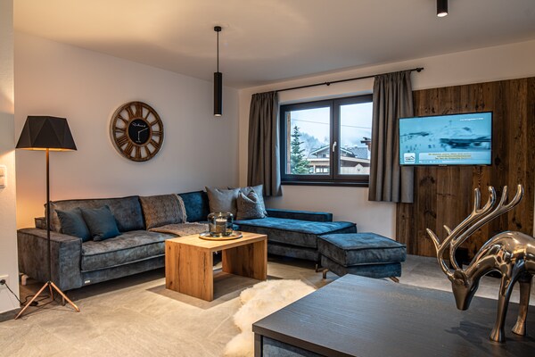 Foto van Chalet in Pinzgau bij Skipistes & Sauna - Vakantiehuis in Wald im Pinzgau - LivingRoom