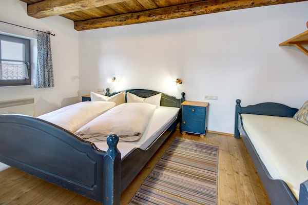 Foto van Chalet op Zettersfeld met Dolomieten Uitzicht - Vakantiehuis in Thurn/Lienz - BedRoom
