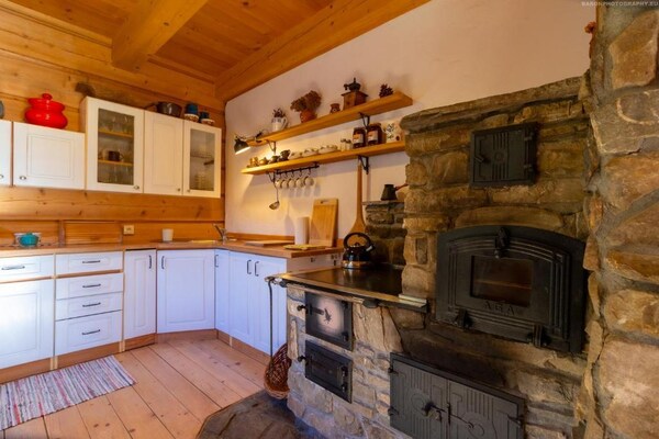 Foto van Comfortabele vakantievilla in de bergen, sauna - Vakantiehuis in Piwniczna Zdroj - Kitchen