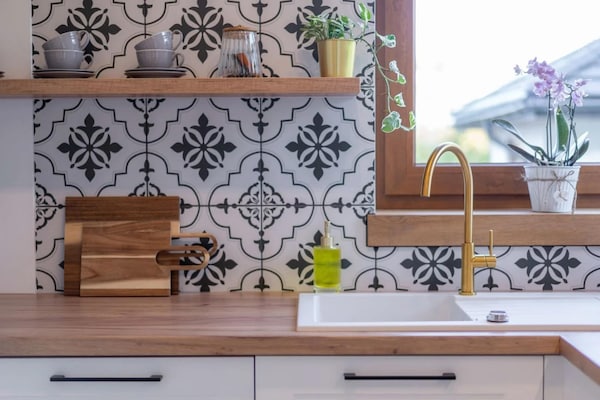 Foto van Comfortabele vakantievilla met sauna en jacuzzi - Vakantiehuis in Marcyporeba - Kitchen