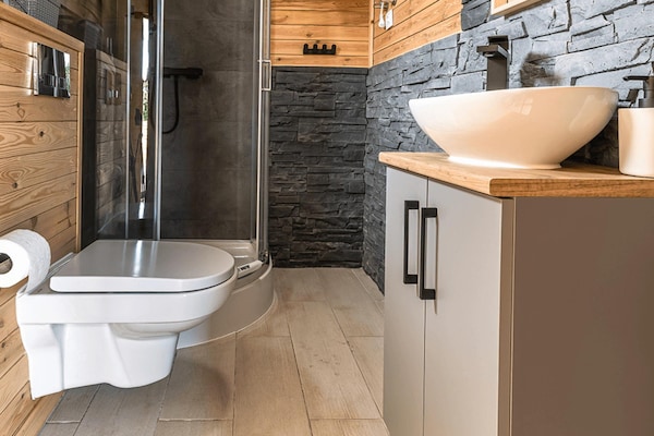 Foto van Huisje in Duszniki Zdrój met Ski en SPA - Vakantiehuis in Duszniki Zdrój - BathRoom