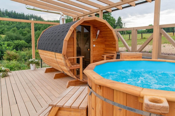 Foto van Huisje in Duszniki Zdrój met Ski en SPA - Vakantiehuis in Duszniki Zdrój - Wellness