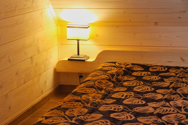 Foto van Comfortabele vakantiehuizen met open haard - Vakantiehuis in Lubrza - BedRoom