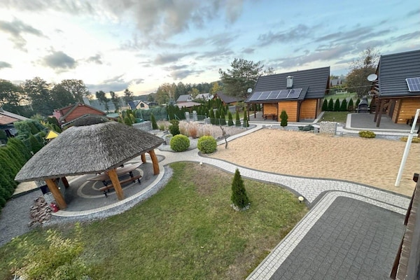 Foto van Comfortabele vakantiehuizen met open haard - Vakantiehuis in Lubrza - AreaSummer1KM