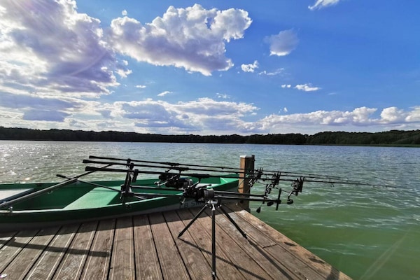 Foto van Comfortabele vakantiehuizen met open haard - Vakantiehuis in Lubrza - AreaSummer5KM