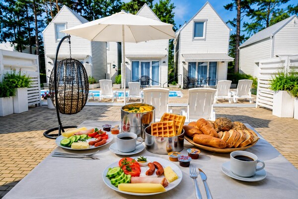 Foto van Comfortabele vakantiehuizen met SPA Rewal - Vakantiehuis in Rewal - TerraceBalcony