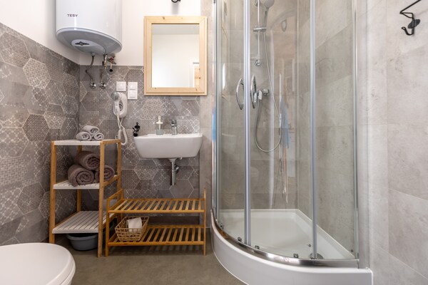 Foto van Comfortabele vakantiehuizen met SPA Rewal - Vakantiehuis in Rewal - BathRoom