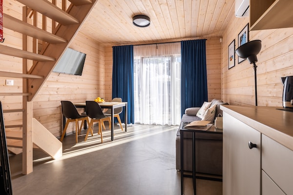 Foto van Comfortabele vakantiehuizen met SPA Rewal - Vakantiehuis in Rewal - LivingRoom