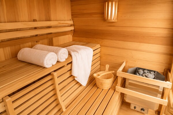 Foto van Comfortabele huizen met een spa-zone - Vakantiehuis in Wrzosowo - Wellness