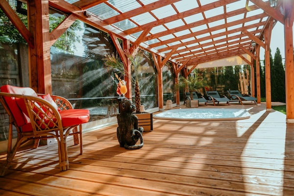 Foto van Comfortabele huizen met een spa-zone - Vakantiehuis in Wrzosowo - PoolOfHouse