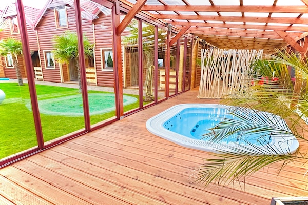 Foto van Comfortabele huizen met een spa-zone - Vakantiehuis in Wrzosowo - PoolOfHouse