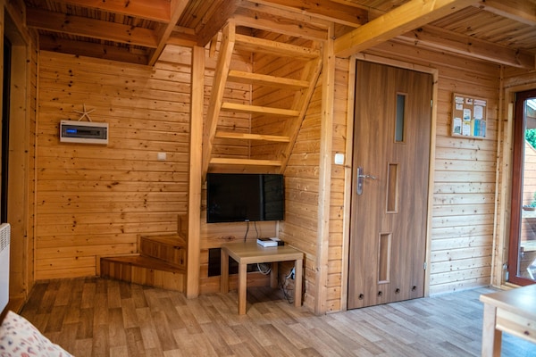 Foto van Comfortabele huizen met een spa-zone - Vakantiehuis in Wrzosowo - Landing
