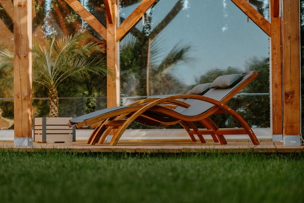 Foto van Comfortabele huizen met een spa-zone - Vakantiehuis in Wrzosowo - Wellness