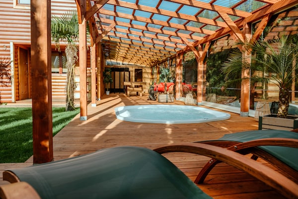 Foto van Comfortabele huizen met een spa-zone - Vakantiehuis in Wrzosowo - Spa