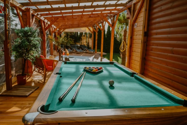 Foto van Comfortabele huizen met een spa-zone - Vakantiehuis in Wrzosowo - RecreationRoom