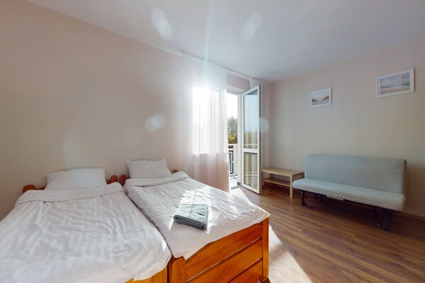 Foto van Vakantiehuis in Międzywodzie bij Strand - Vakantiehuis in Międzwodzie - BedRoom