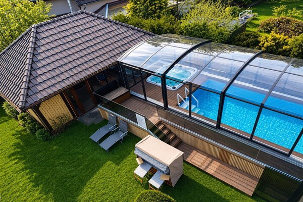 Foto van Appartement in Międzywodzie met zwembad - Vakantiehuis in Międzywodzie - Pool