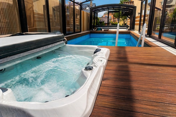 Foto van Appartement in Międzywodzie met zwembad - Vakantiehuis in Międzywodzie - Spa