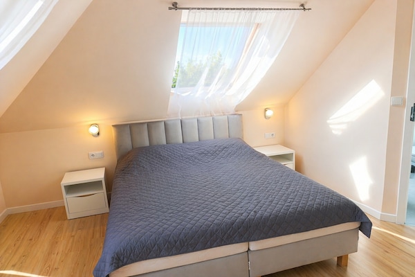 Foto van Appartement in Międzywodzie met zwembad - Vakantiehuis in Międzywodzie - BedRoom