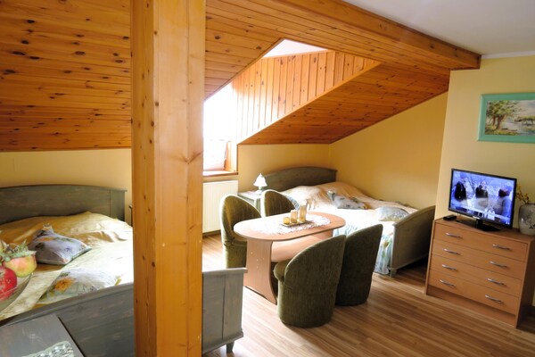 Foto van Vakantiehuis Kołczewo bij meren en bossen - Vakantiehuis in Kołczewo - BedRoom
