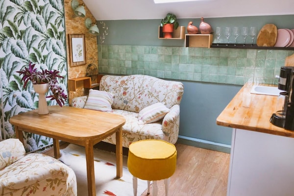 Foto van Vakantiehuis op het platteland, met bad en tuin. - Vakantiehuis in Rozewko - LivingRoom