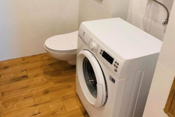 Foto van Comfortabele vakantiehuizen met zwembaden - Vakantiehuis in Mielno - BathRoom