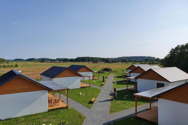 Foto van Cottages, 500m van het meer, Jezierzany - Vakantiehuis in Jezierzany - Outdoor