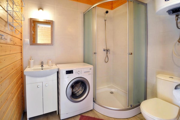 Foto van Comfortabele vakantiehuizen vlakbij het strand. - Vakantiehuis in Ustronie Morskie - BathRoom
