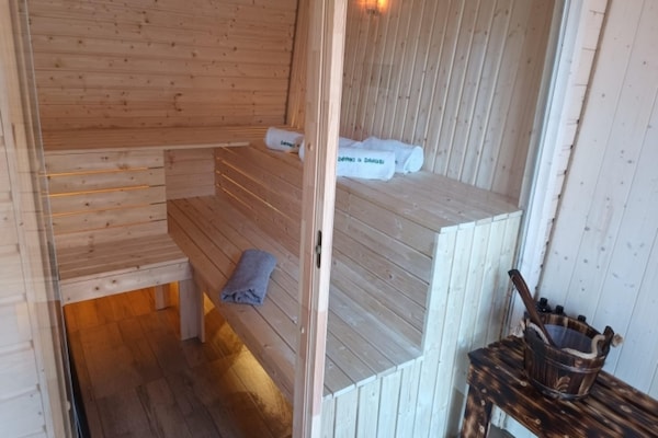 Foto van Comfortabel vakantiehuis met jacuzzi en sauna - Vakantiehuis in Balachy - Wellness