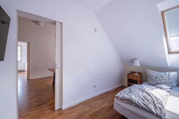 Foto van Luxe appartement voor 6 personen, met een badkuip - Vakantiehuis in Debki - BedRoom