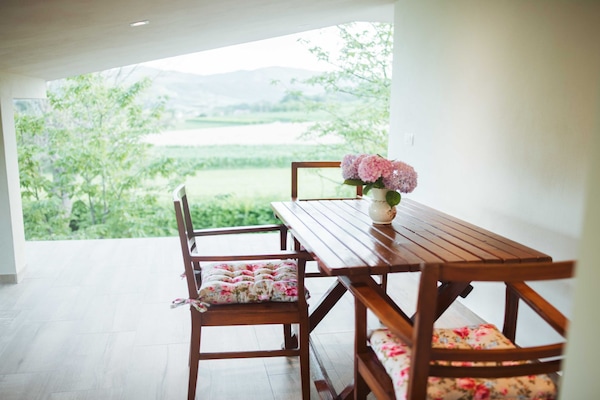 Foto van Cozy Holiday Home with Fireplace and Scenic Hills in Bistrica ob Sotli - Two Bedroom Holiday Home - Outdoor