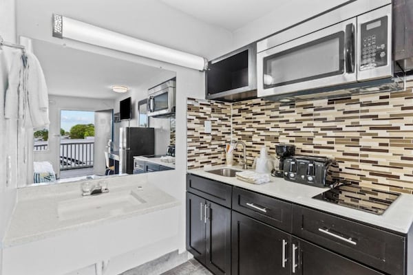 Foto van 3 tweepersoonsbedden | Nsmk, keuken - Vakantiehuis in Wilmington - Kitchen