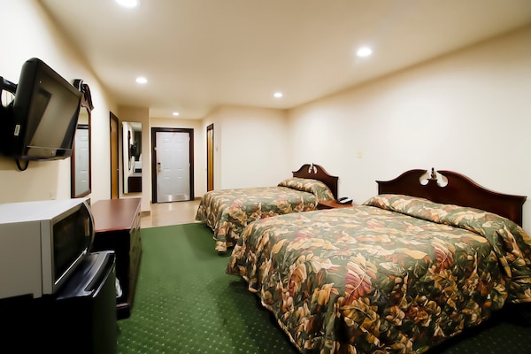 Foto van 2 tweepersoonsbedden (queensize)|1 tweepersoonsbed (fullsize) - BedRoom