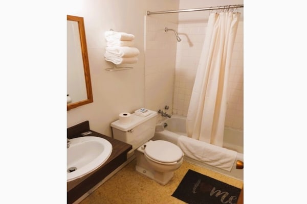 Foto van 2 Volle Bedden Met 1 Twin Bed & Rollaway - Vakantiehuis in International Falls - BathRoom