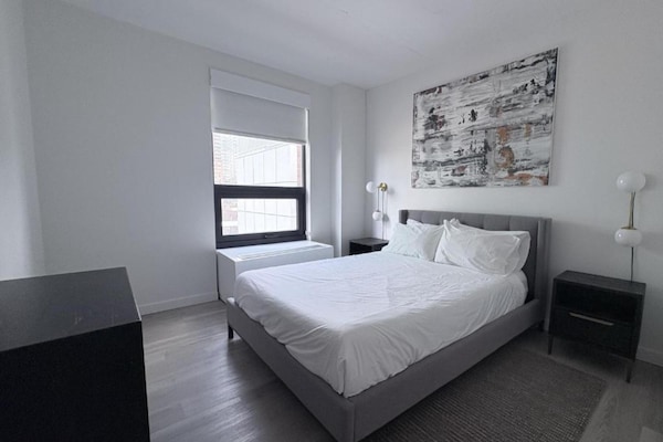 Foto van Luxe appartement met 2 slaapkamers | Court Square - Vakantiehuis in New York City - BedRoom