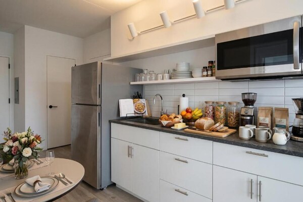 Foto van Luxe apt 2 slaapkamers | Stadszicht - Vakantiehuis in New York City - Kitchen